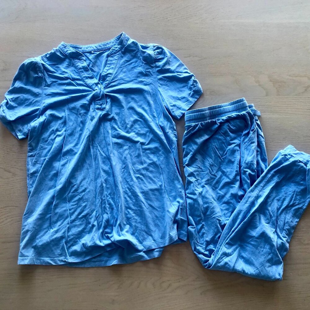MAGNETIC ME POSTPARTUM MATERNITY SET BLUE SZ M 8 10